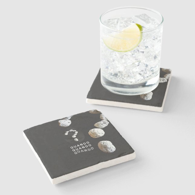 typography_3_now or never stone coaster (Side)