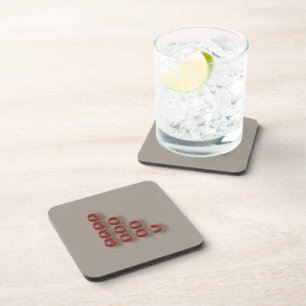 typography_4_very good hard plastic coaster