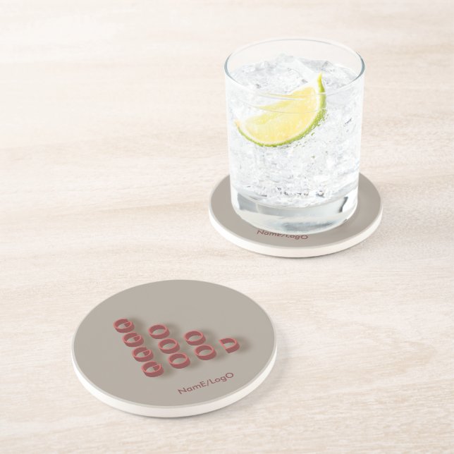 typography_4_very good sandstone coaster (Side)