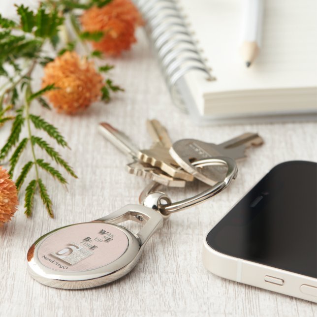 typography_5_wake me up before 6 metal key ring (Side)
