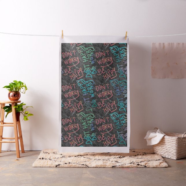 Typography colourful fabric (In Situ)