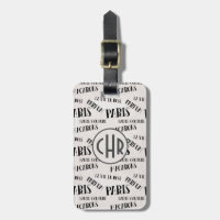 Typography French Theme Monogram | Paris | Parfum