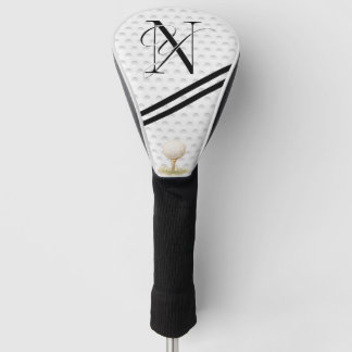  typography initials monogram N+Y Golf Head Cover