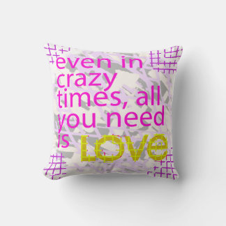 Typography Loving Inspiration  Cushion