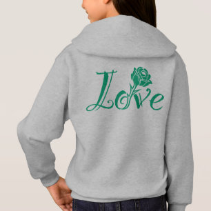 Typography Meets Nature: The Love Rose