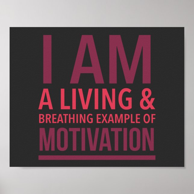 Typography Motivational Poster (Front)