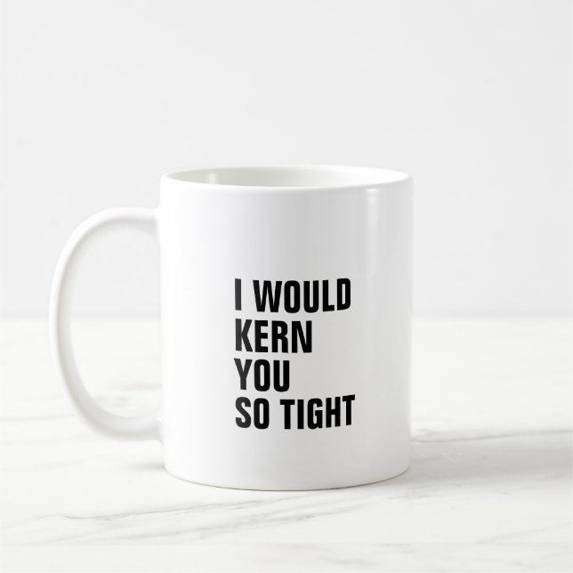 Typography Mugs (Left)