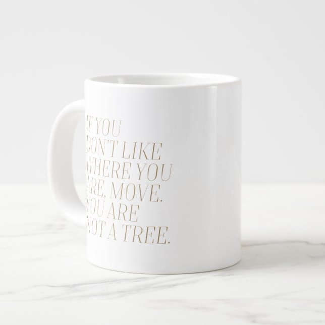 Typography Quote Mug • 0001 (Front Left)