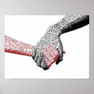 typography quote poster