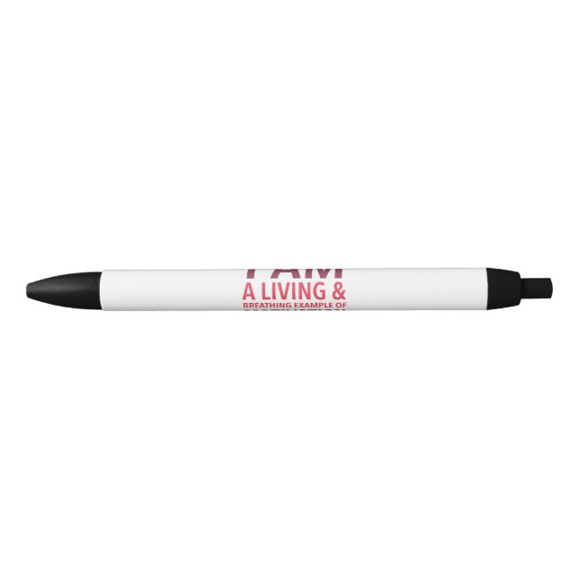 Typography Self Motivating Pen (Front)