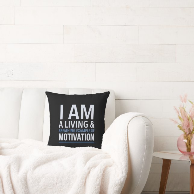Typography Throw Pillow (Couch)