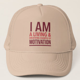 Typography Trucker Hat