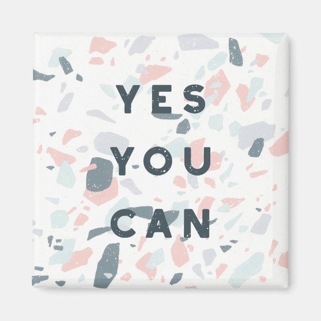 Typography - Yes You Can Magnet (Front)