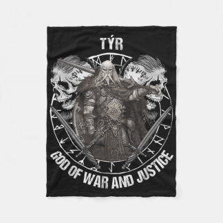 Tyr Gods Of War And Justice Viking Nordic Norse My Fleece Blanket