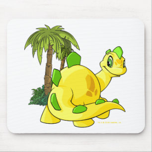 Tyrannian yellow Chomby gazing Mouse Pad