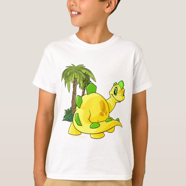 Tyrannian  yellow Chomby gazing T-Shirt (Front)