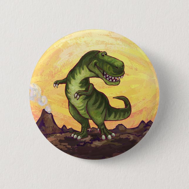 Tyrannosaurus Gifts & Accessories 6 Cm Round Badge (Front)
