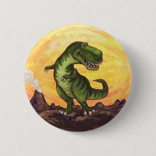Tyrannosaurus Gifts & Accessories 6 Cm Round Badge