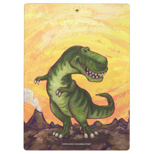 Tyrannosaurus Gifts & Accessories Clipboard