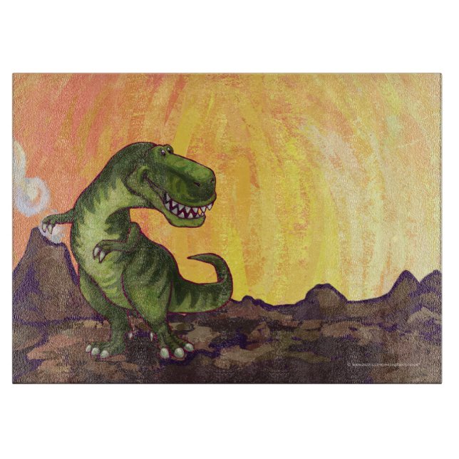 Tyrannosaurus Gifts & Accessories Cutting Board (Front)