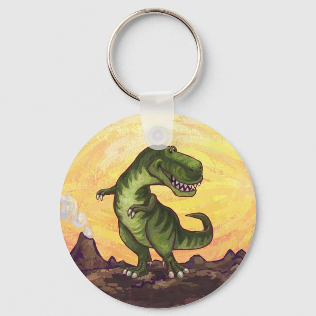 Tyrannosaurus Gifts & Accessories Key Ring (Front)