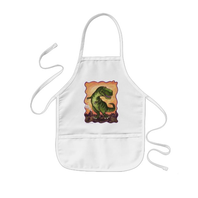 Tyrannosaurus Gifts & Accessories Kids Apron (Front)