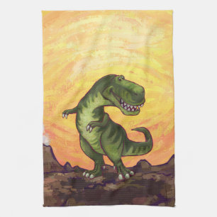 Tyrannosaurus Gifts & Accessories Tea Towel