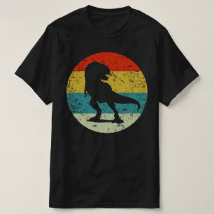 tyrannosaurus retro vintage  silhouette 70s T-Shirt