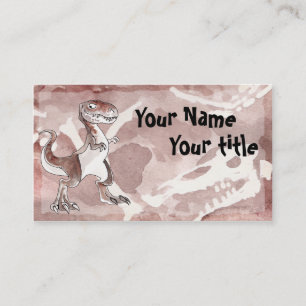 Tyrannosaurus Rex Business Card