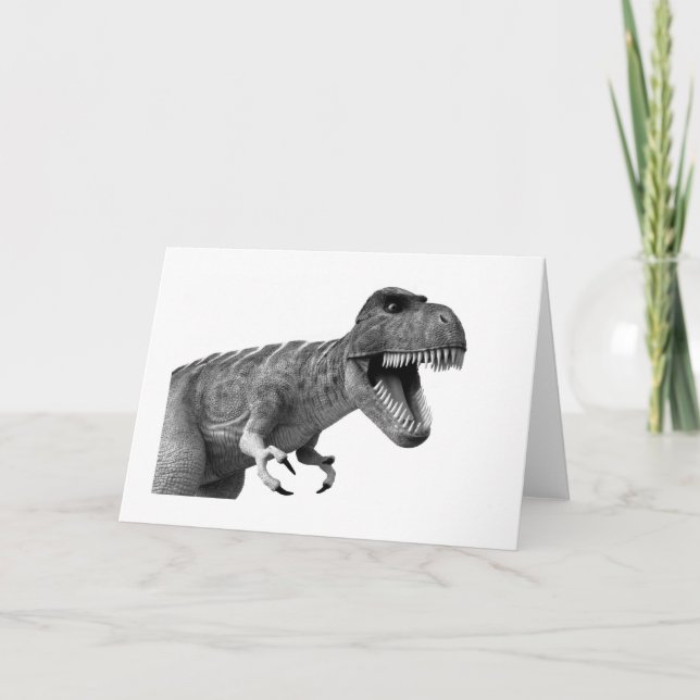 Tyrannosaurus Rex Card (Front)