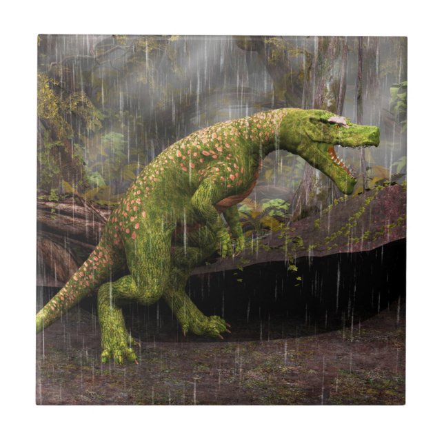 Tyrannosaurus Rex Ceramic Tile (Front)
