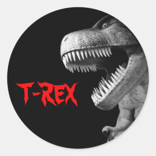 Tyrannosaurus Rex Classic Round Sticker