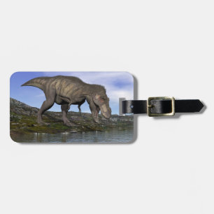 Tyrannosaurus rex dinosaur - 3D render Luggage Tag