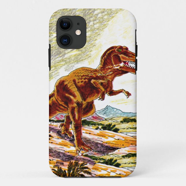 Tyrannosaurus Rex Dinosaur Case-Mate iPhone Case (Back)