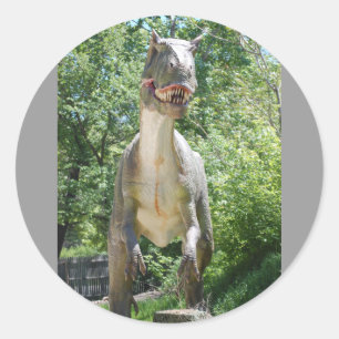 Tyrannosaurus Rex Dinosaur Classic Round Sticker