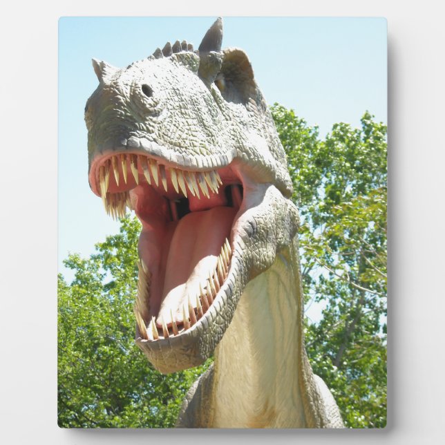 Tyrannosaurus Rex dinosaur Plaque (Front)