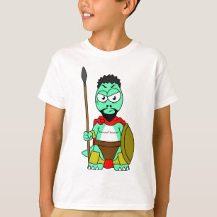 Tyrannosaurus Rex Dressed As Leonidas. T-Shirt