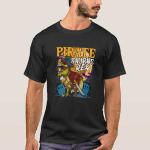 Tyrannosaurus Rex - Funny Pirate Halloween Saurusr T-Shirt