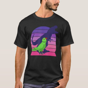 Tyrannosaurus Rex I Screaming Green Indian Ringnec T-Shirt