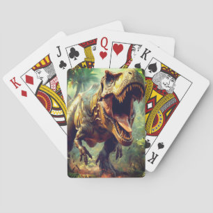 Tyrannosaurus Rex  Playing Cards