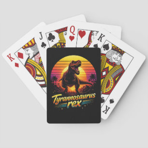 Tyrannosaurus Rex Playing Cards