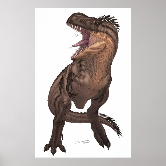 Tyrannosaurus rex poster (Front)
