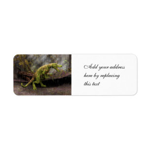Tyrannosaurus Rex Return Address Label