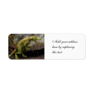 Tyrannosaurus Rex Return Address Label
