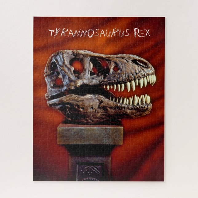 Tyrannosaurus Rex Skull Jigsaw Puzzle (Vertical)
