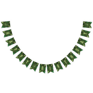 Tyrannosaurus Rex T-rex Dinosaur Happy Birthday Bunting