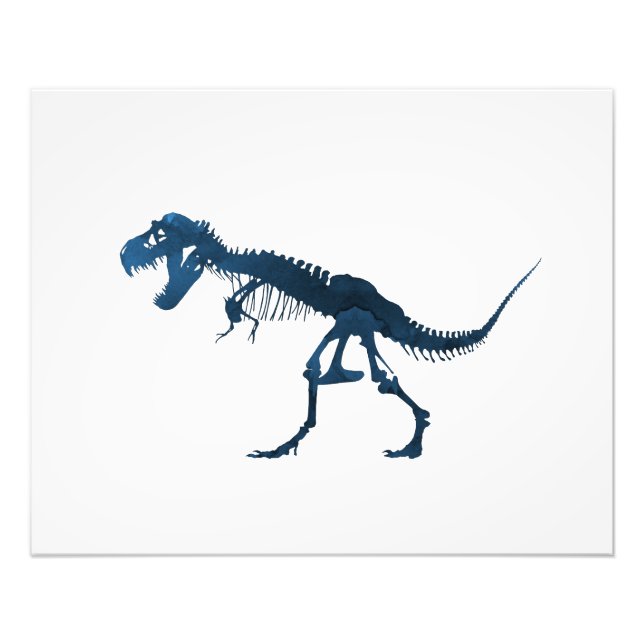 Tyrannosaurus Rex - T Rex Skeleton Photo Print (Front)