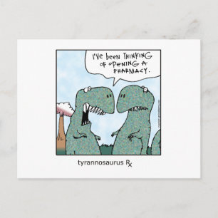 Tyrannosaurus Rx Postcard