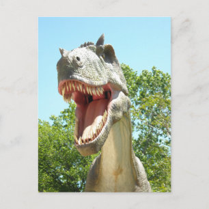 Tyrannosaurus T-Rex Dinosaur Postcard