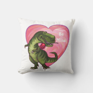 Tyrannosaurus Valentine's Day Cushion